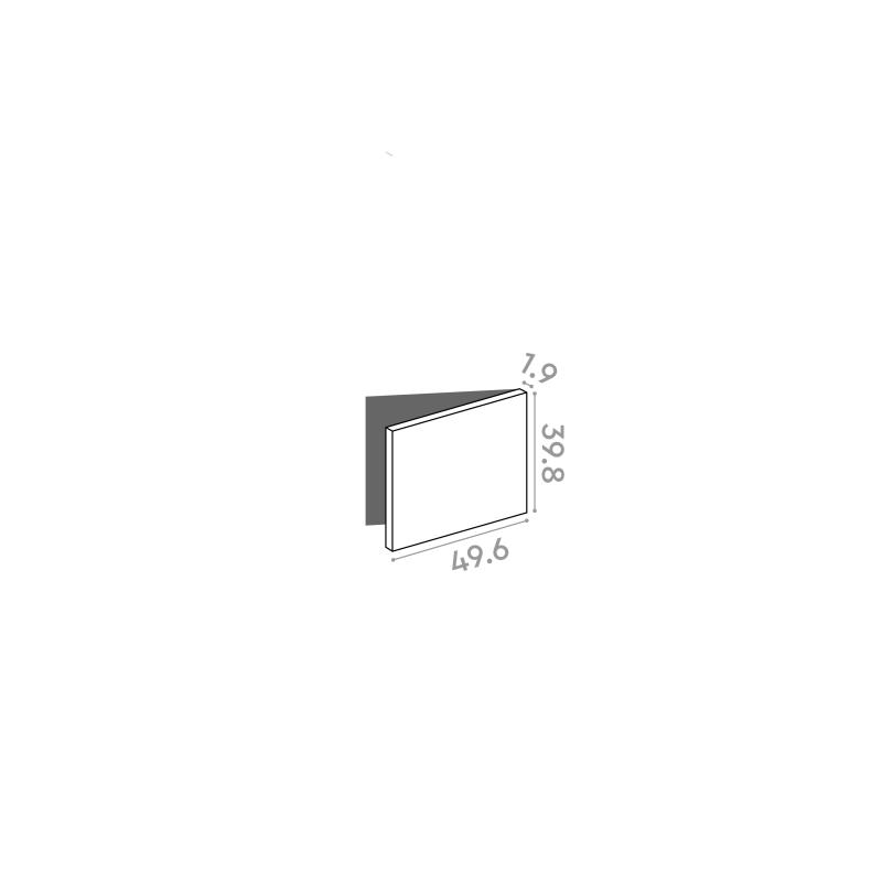 Door 50x40cm - right-hand hinges