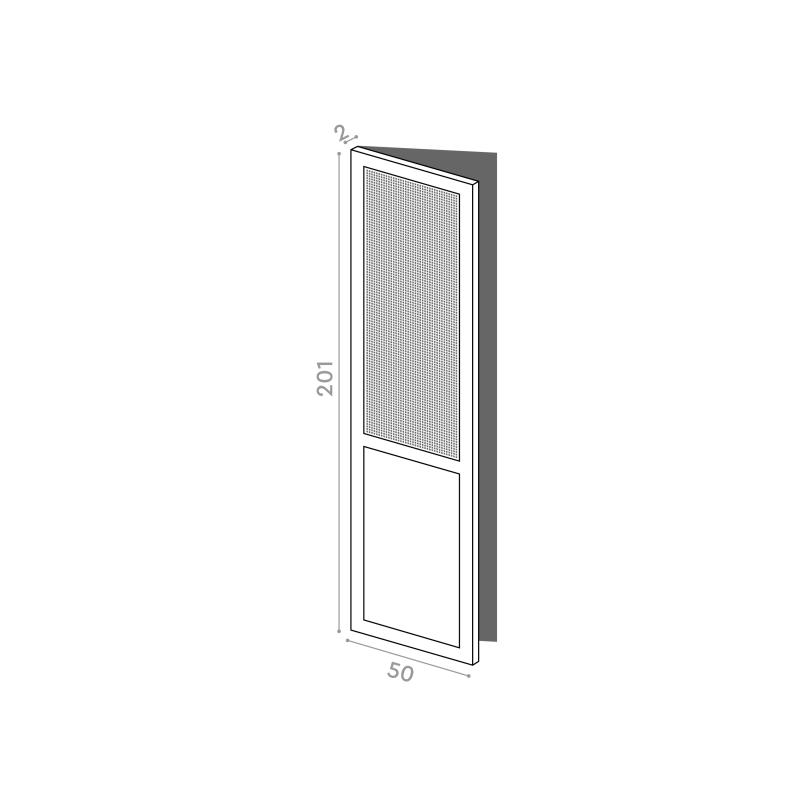 Porte 50x201cm - charnières à gauche