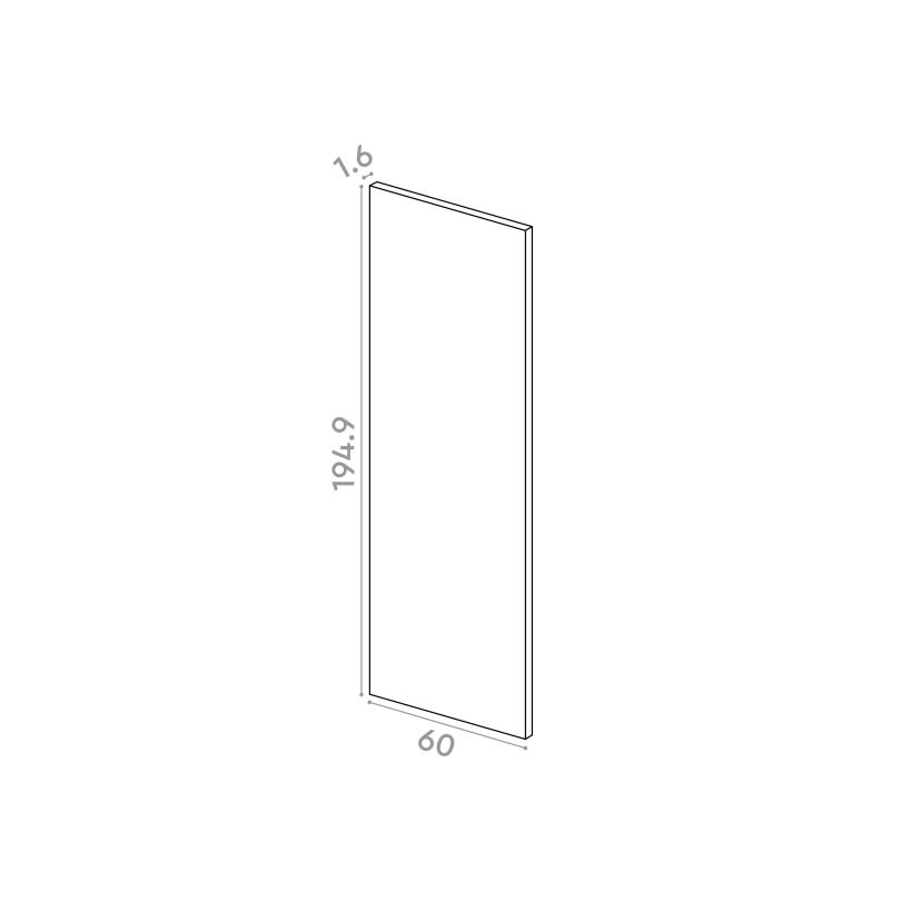 Cover panel 60x195cm
