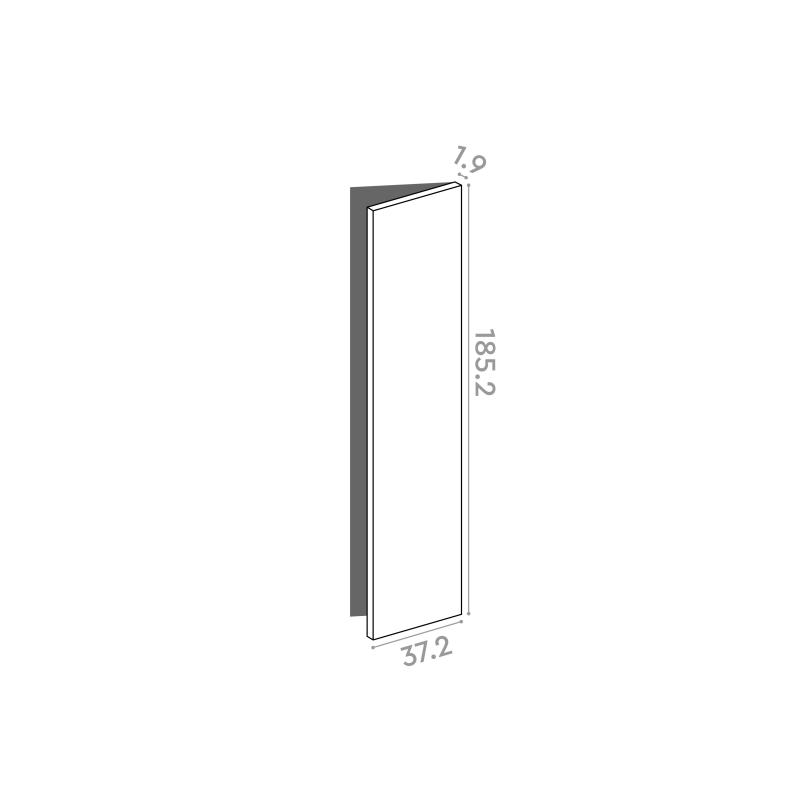 Door 37.5x185cm - right-hand hinges