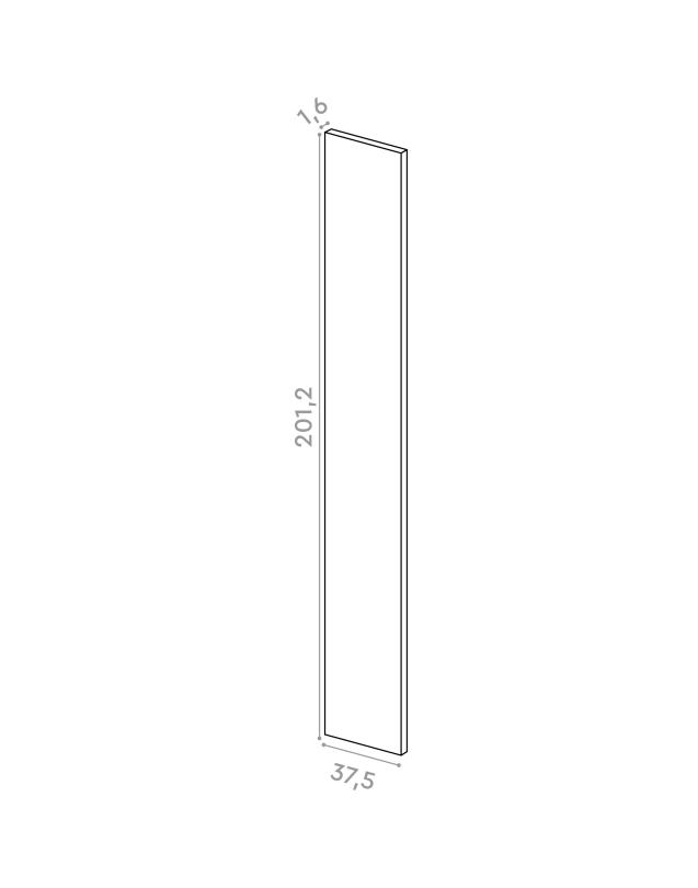 Cover panel 37x201cm