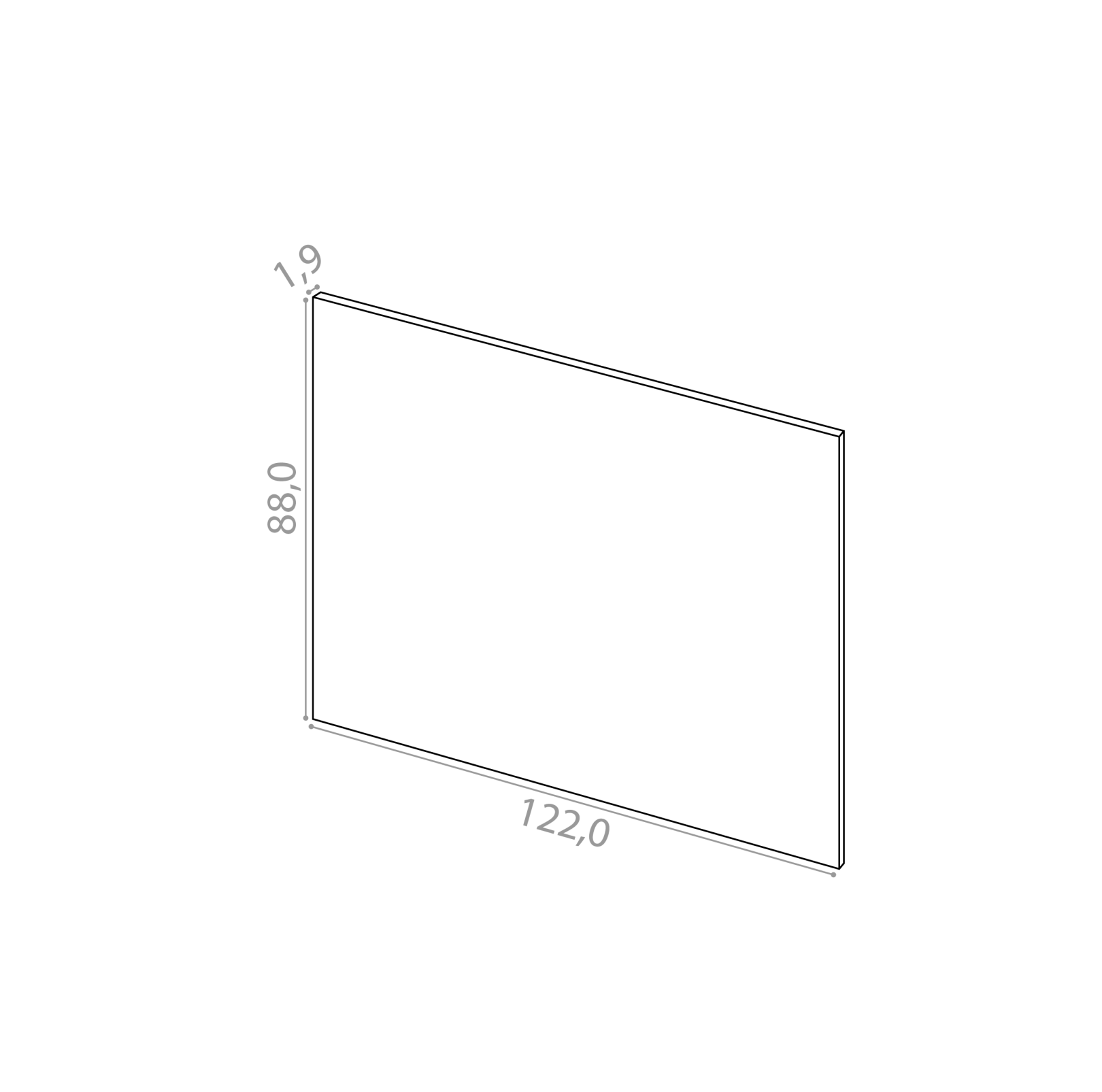 Cover panel 122x88cm | Plum Living