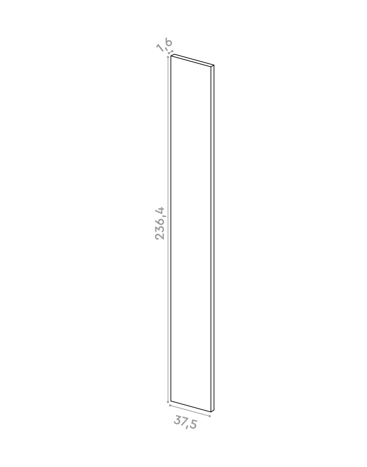 Cover panel 37x236cm | Plum Living