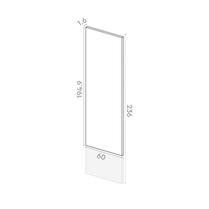 Cover panel 60x195cm | Plum Living