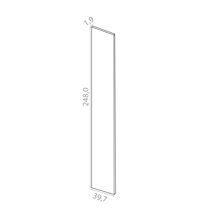 Cover panel 39x248cm | Plum Living