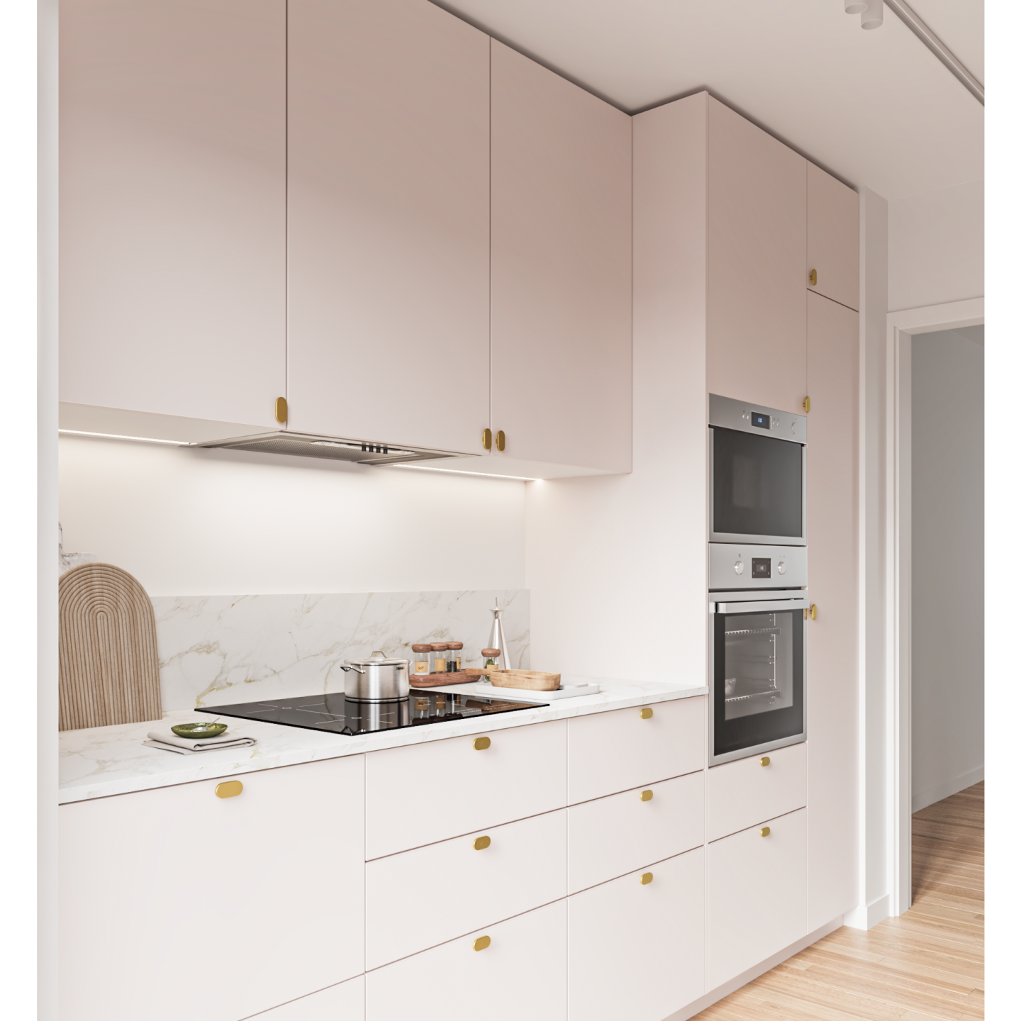 plum living Kitchen Beige 01 - Beige rosé