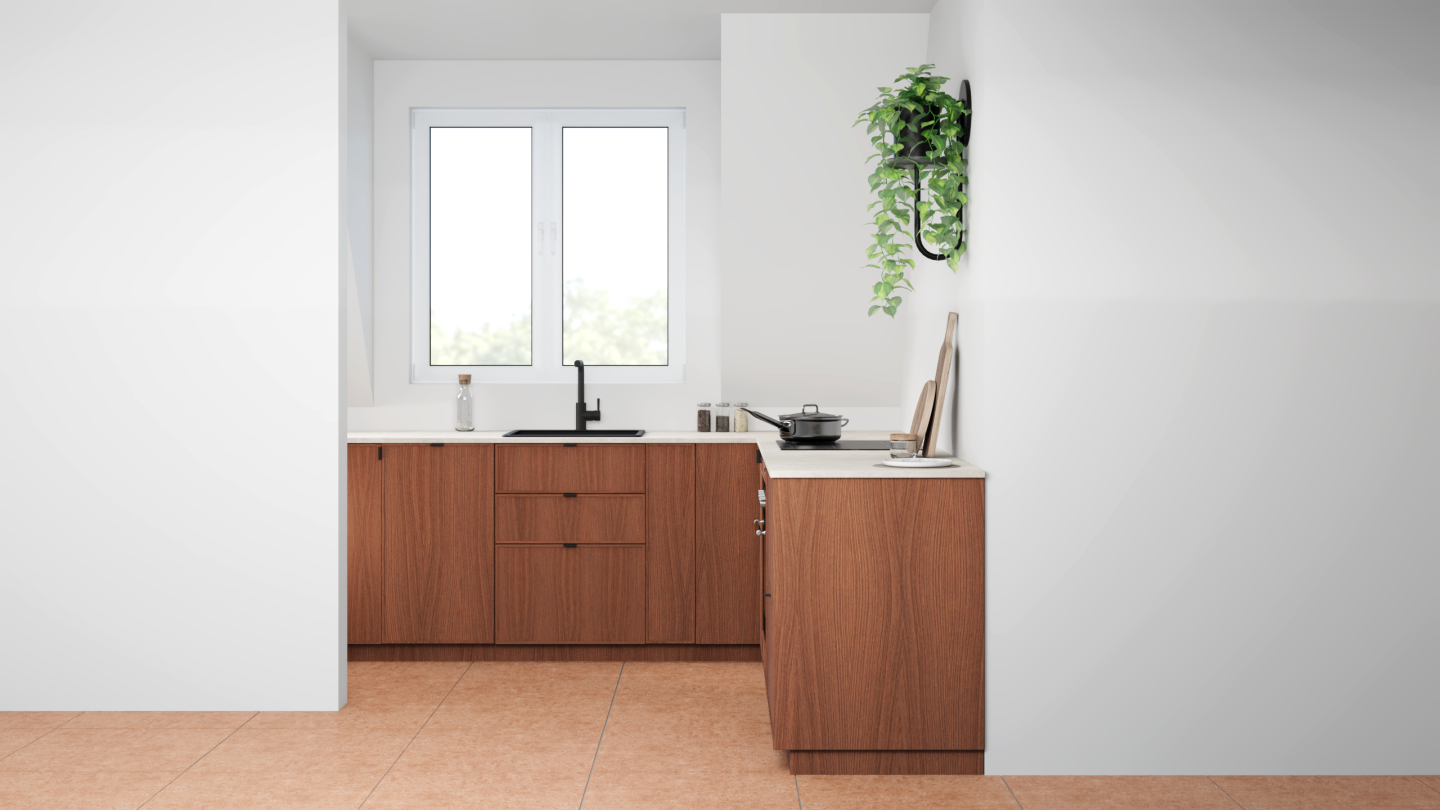 plum living Cuisine Noyer naturel