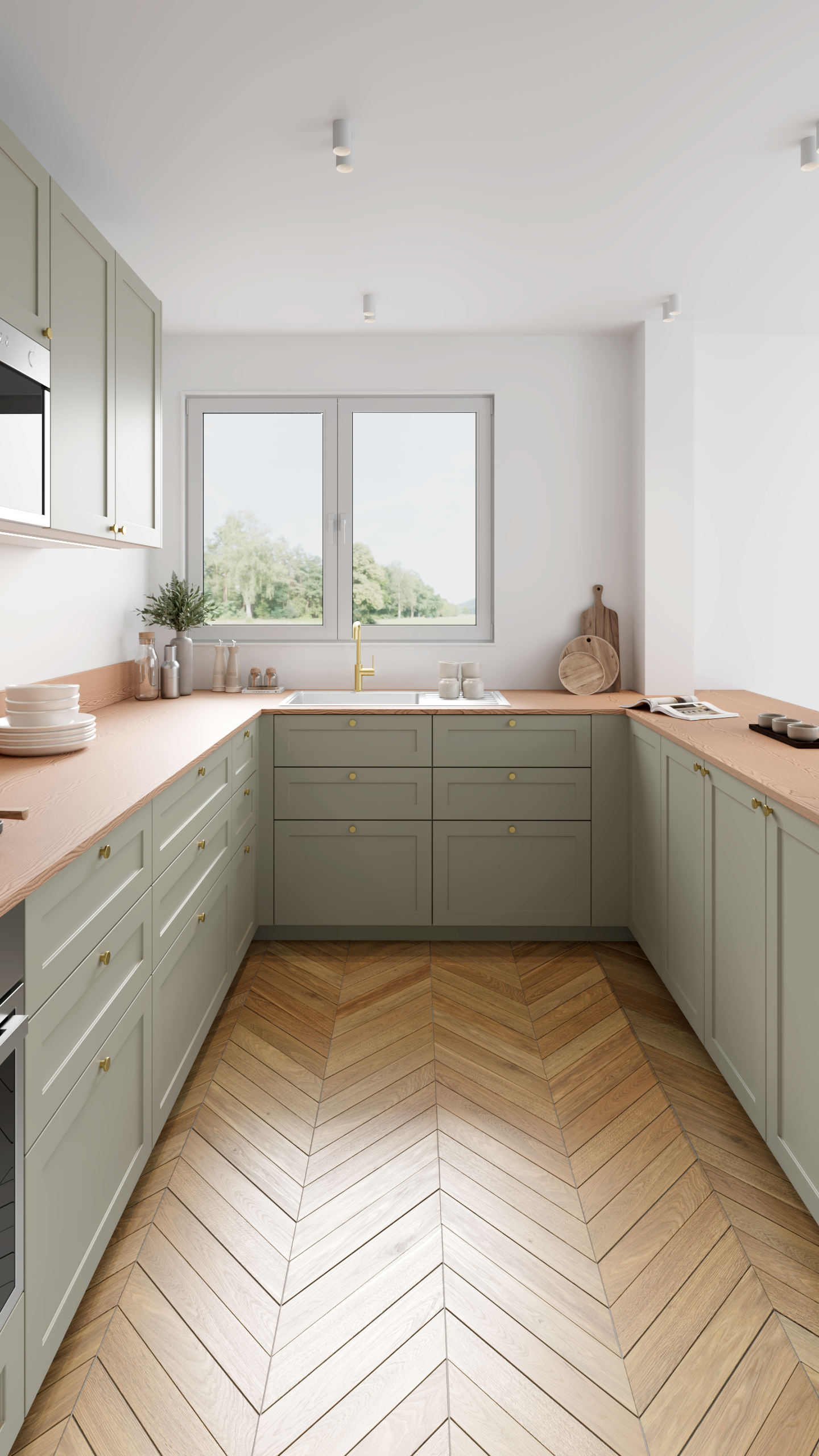 plum living Cuisine Blanc pur, Stone