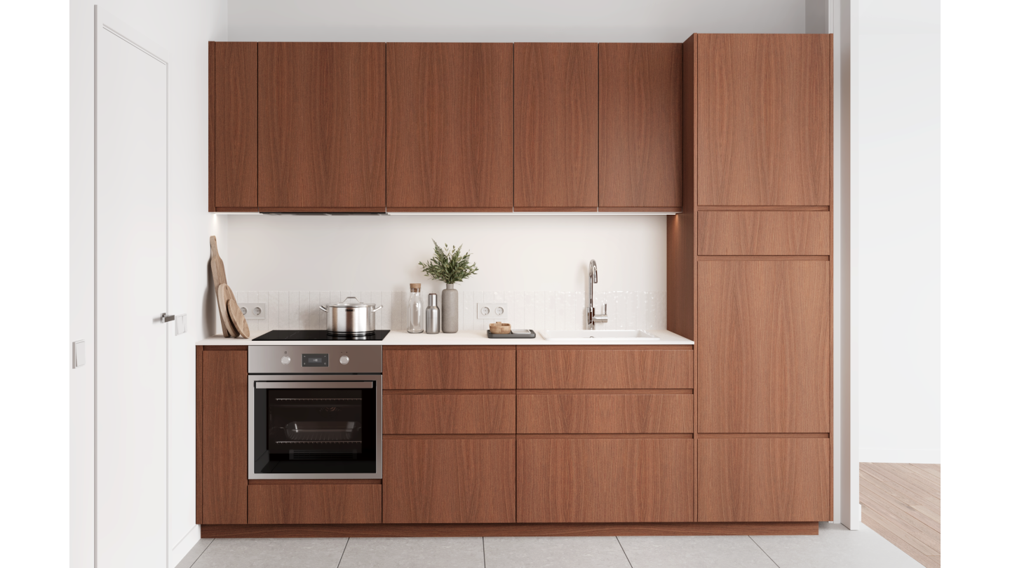 plum living Cuisine Noyer naturel