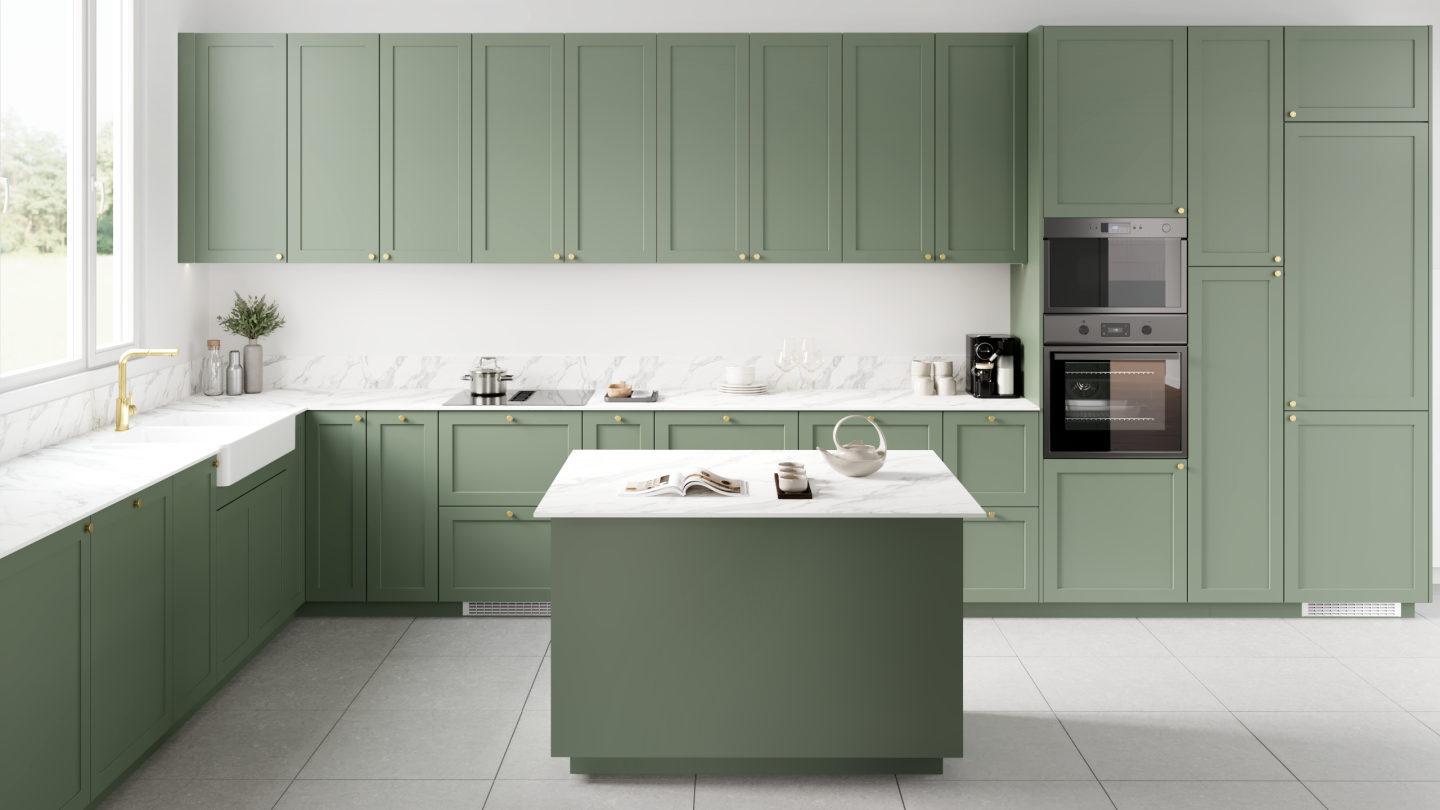 plum living Kitchen Green 03 - Vert de gris