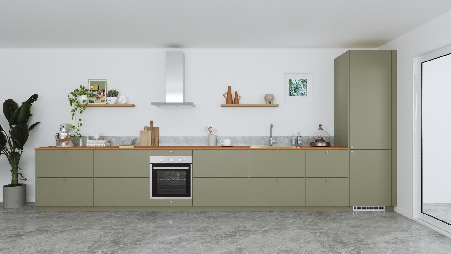 plum living Kitchen Green 05 - Stone