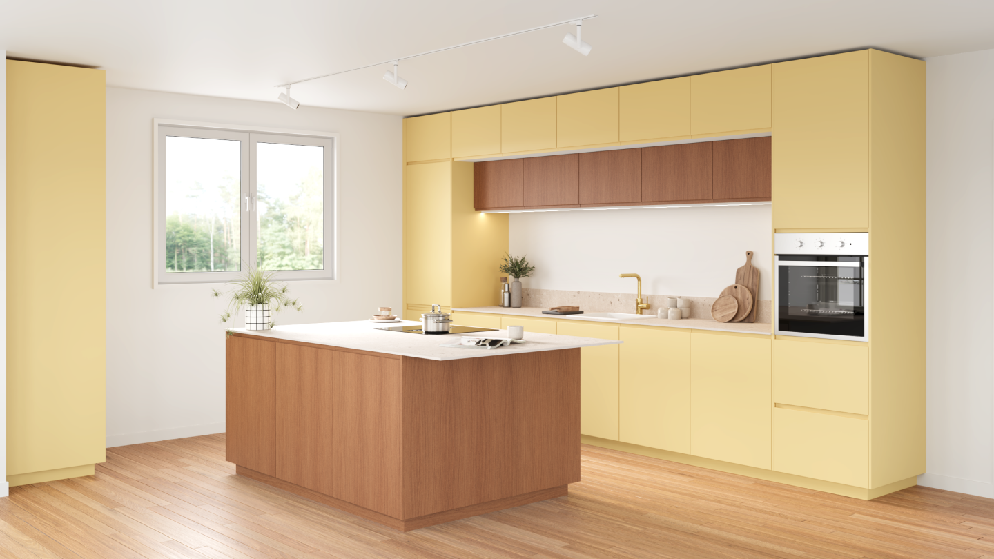 plum living Kitchen Honey oak, Beige 11 - India