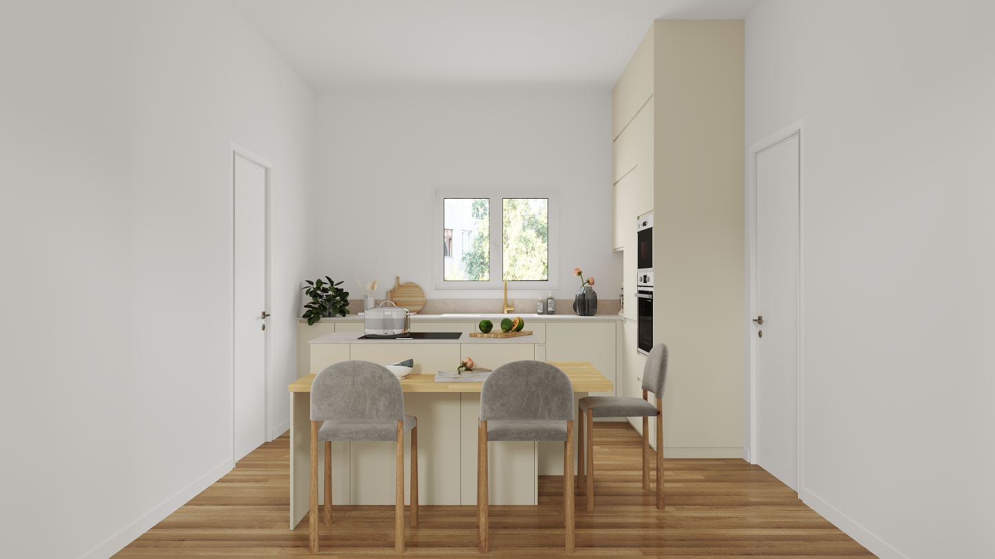 plum living Kitchen Beige 05 - Ivoire
