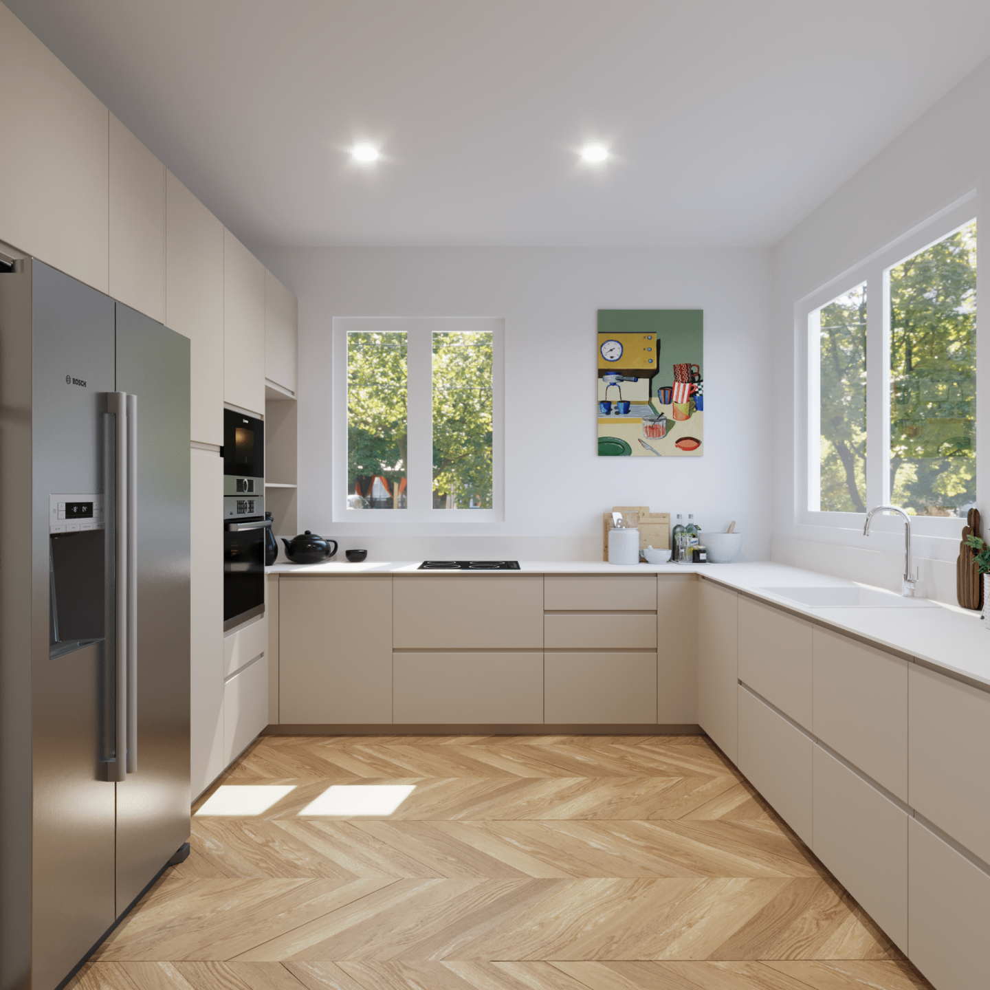plum living Küche Beige 04 - Lin