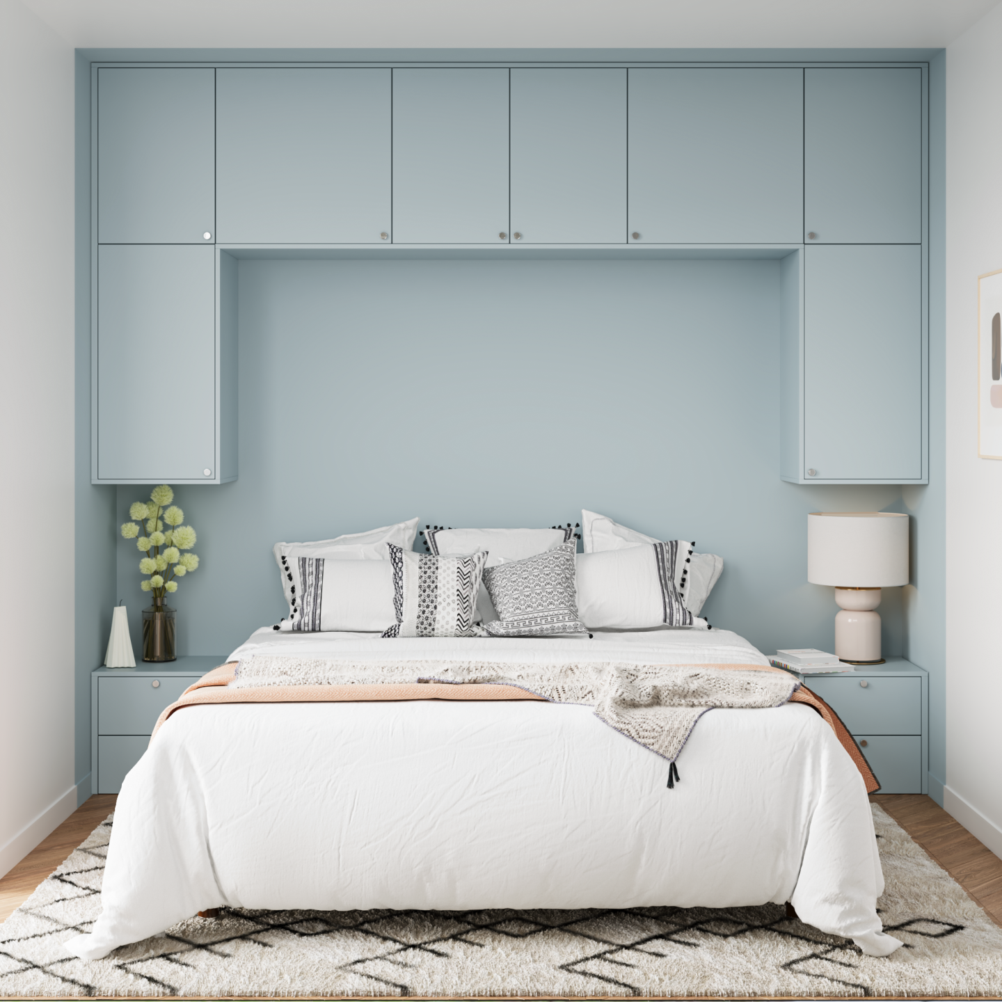 plum living Bedroom Blue 04 - Ciel voilé