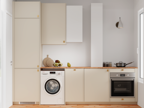 plum living Kitchen Beige 05 - Ivoire