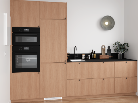 plum living Kitchen Natural Oak
