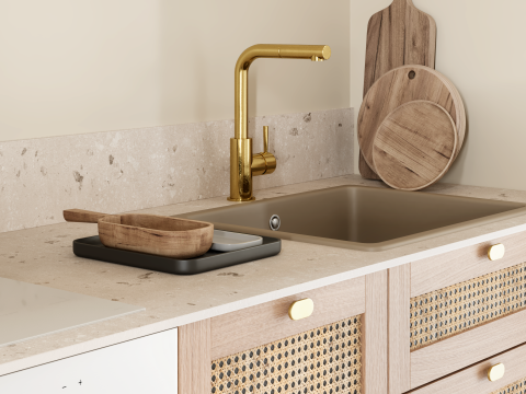 plum living Kitchen Natural Oak