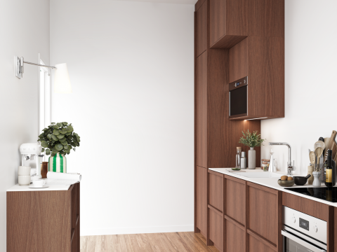 plum living Cuisine Noyer naturel