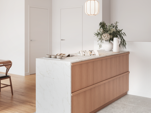 plum living Kitchen Natural Oak