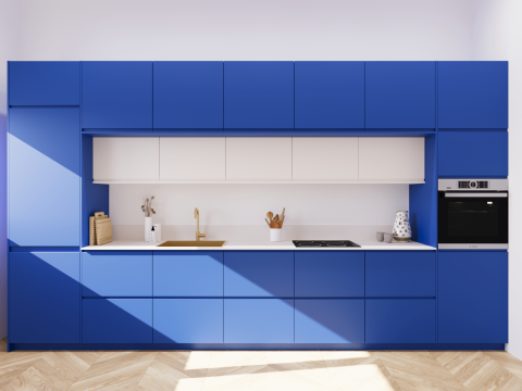 plum living Kitchen Blue 01 - Lagon