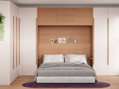plum living Bedroom Beige 01 - Beige rosé