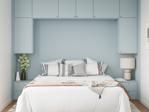 plum living Bedroom Blue 04 - Ciel voilé