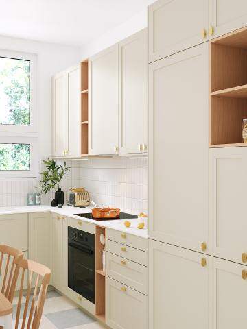 plum living Kitchen Beige 05 - Ivoire