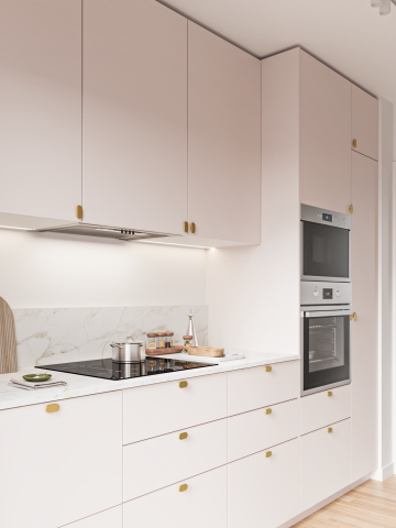 plum living Kitchen Beige 01 - Beige rosé