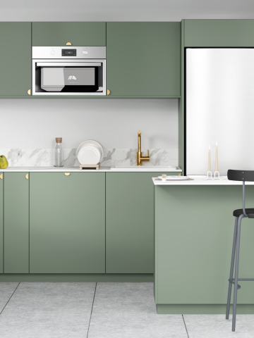 plum living Cuisine Vert de gris