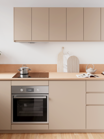 plum living Kitchen Beige 03 - Moka