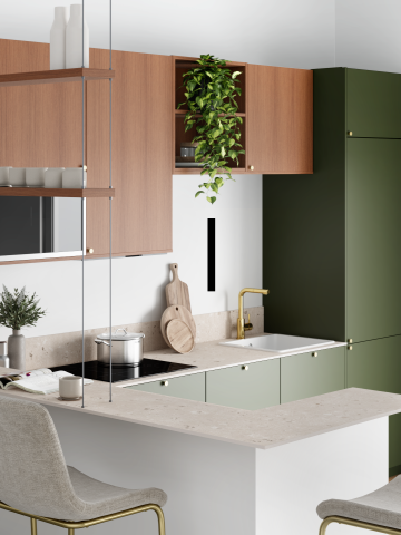 plum living Kitchen Green 06 - Olive