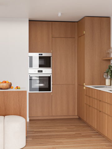 plum living Cuisine Chêne miel