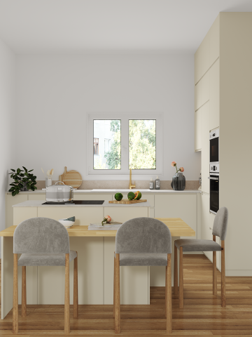 plum living Kitchen Beige 05 - Ivoire
