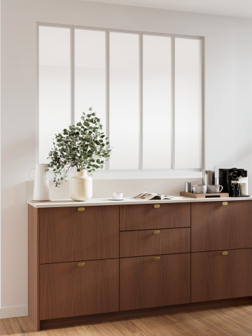 plum living Küche Walnuss Natur