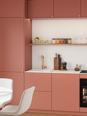 plum living Küche Rot 02 - Argile
