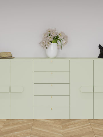 plum living Wohnzimmer Grün 15 - Vert lavé