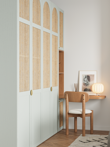 plum living Bedroom Green 01 - Amandier grisé