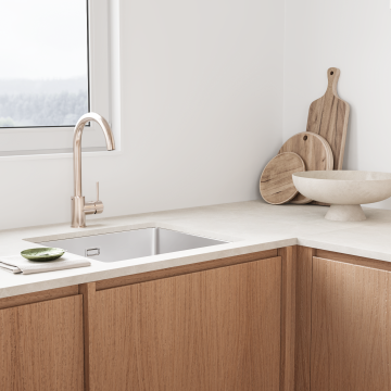 plum living Küche Natureiche, Beige 05 - Ivoire