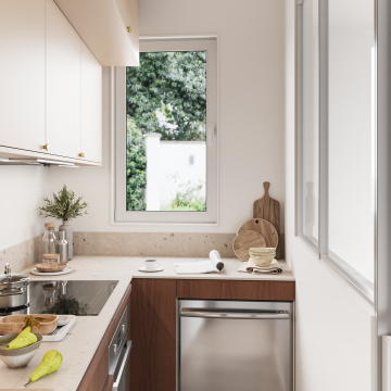 plum living Cuisine Noyer naturel, Moka