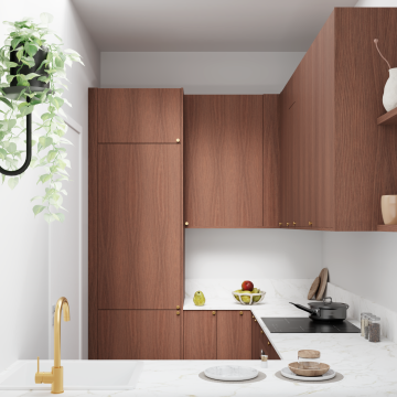 plum living Kitchen Natural Walnut