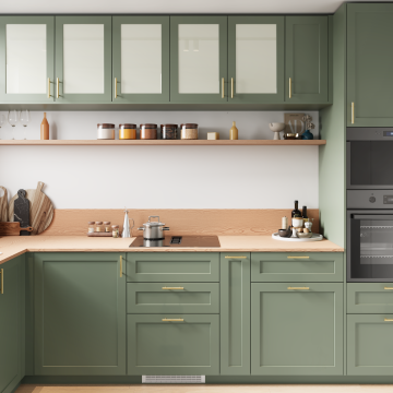 plum living Kitchen Green 03 - Vert de gris