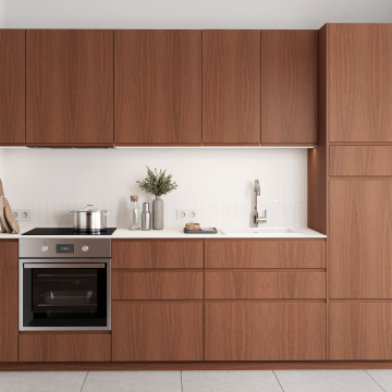 plum living Cuisine Noyer naturel