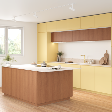 plum living Kitchen Honey oak, Beige 11 - India