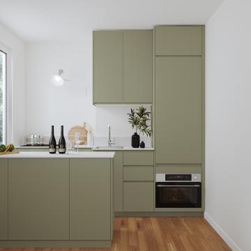 plum living Kitchen Green 05 - Stone