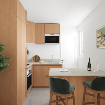 plum living Küche Natureiche