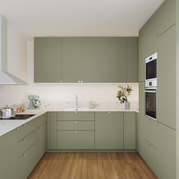 plum living Kitchen Green 05 - Stone