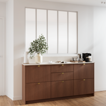 plum living Cuisine Noyer naturel