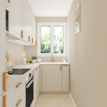 plum living Küche Beige 05 - Ivoire