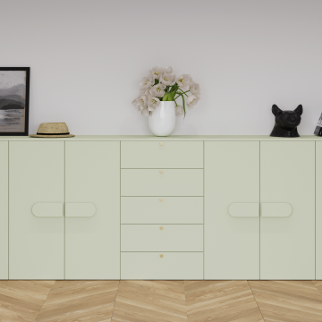 plum living Living room Green 15 - Vert lavé